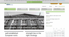Desktop Screenshot of garantibank.eu