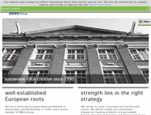 Tablet Screenshot of garantibank.eu